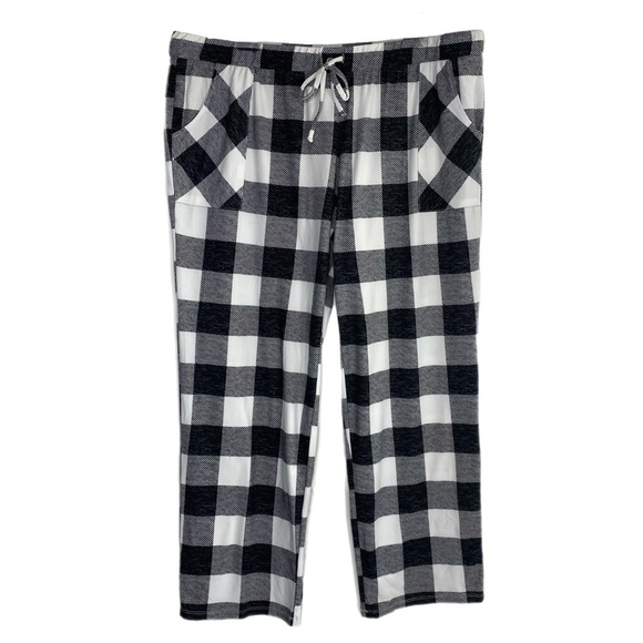 Lucky Brand Straight Leg Drawstring Lounge Pants w/Pockets - Picture 1 of 5